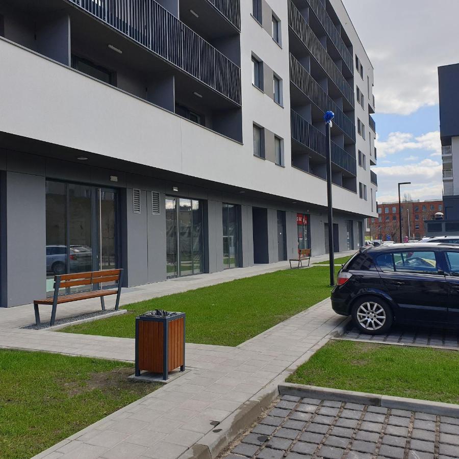 Q Apart Amber - Studio, Manufaktura, Klimatyzacja I Garaz Gratis, Netflix, Fv, Gwarancja Zadowolenia Łódź Exterior foto